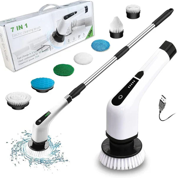 Tijarat™9 in 1 Electric Cleaning Brush – فرشاة تنظيف كهربائية 9 في 1