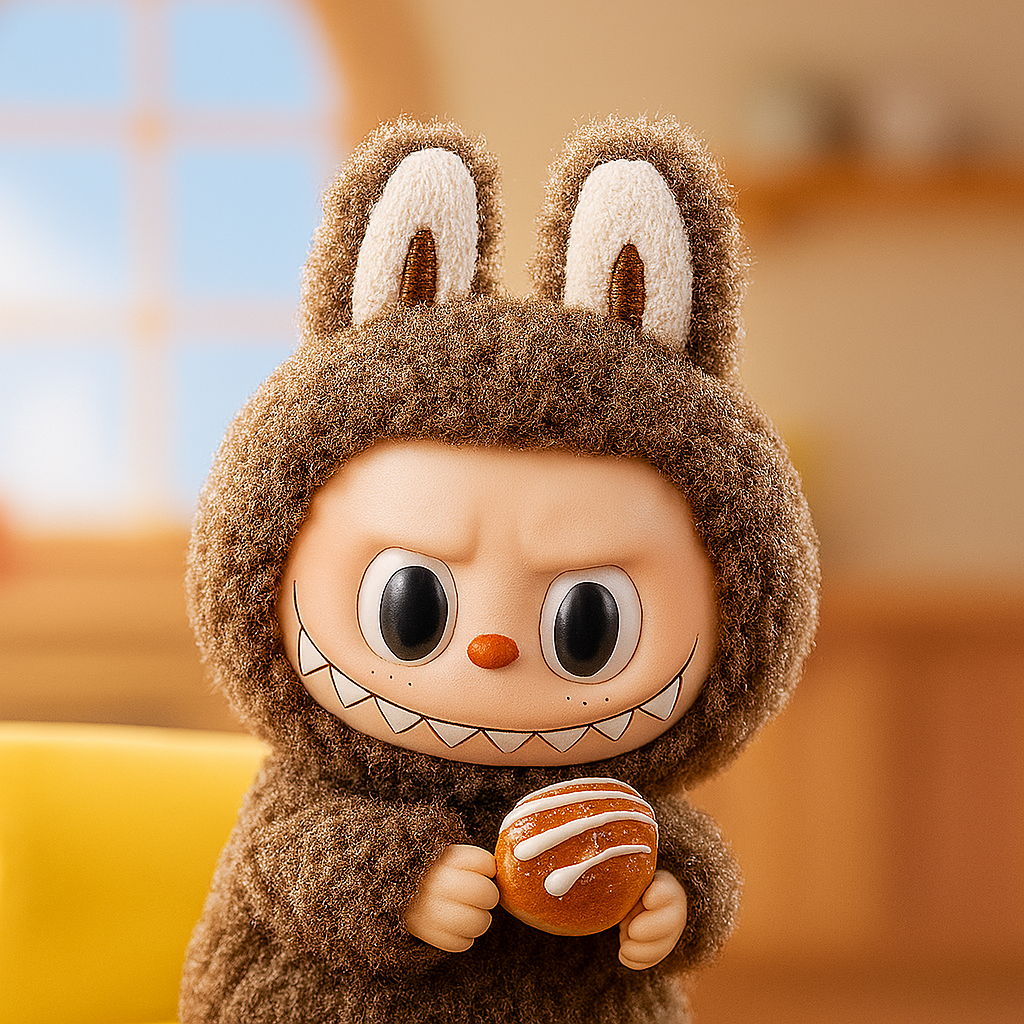 Tijarat Hub™ Labubu Cartoon Keychain | ميدالية لابوبو